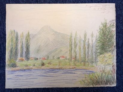 null DUC Edmond Eugène (1856-?)

Lac Saint André à 3h - paysage de Savoie

Deux crayon...