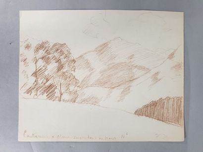 null DUC Edmond Eugène (1856-?)

Landscapes

Eight charcoal or grease pencil studies,...