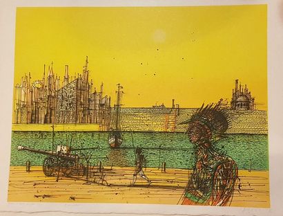 null CARZOU Jean (1907-2000)

The Conquistador, 1983

Lithograph, signed and dated...