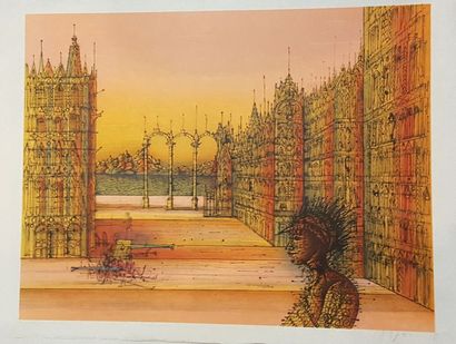 null CARZOU Jean (1907-2000)

The Palace Guardian, 1985

Lithograph, signed and dated...