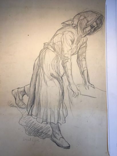 null GSELL Laurent (1860-1944)

Peasant study

pencil on paper signed lower left...