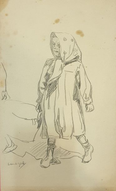 null GSELL Laurent (1860-1944)

Jeune femme au foulard

Crayon sur papier signé en...