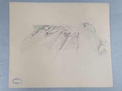 null HEBERT Jules (1812-1897)

Mountain landscapes 

Set of 18 pencil drawings, some...