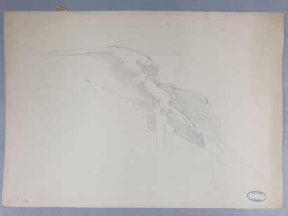 null HEBERT Jules (1812-1897)

Mountain landscapes 

Set of 18 pencil drawings, some...