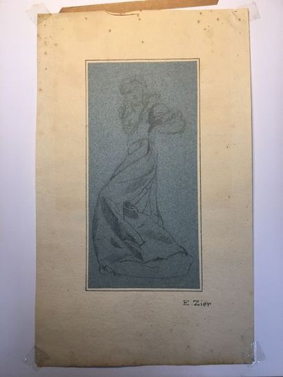 null LAUGEE Désiré François (1823-1896)

Etude de main,

Dessin au crayon sur papier,...