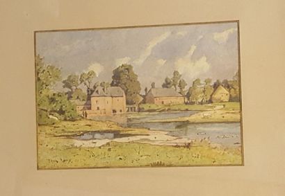null ROUX Paul (1845-1918)

Paysage d' Ohis sur Oise ; Aisne 

Aquarelle signée et...