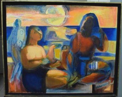 null ANGEL CURD

Two women 

oil on canvas signed lower right 

80.5 x 100 cm 