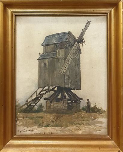 null CHAPERON Eugène (1857-1938)

Moulin de Vitry-lès-Reims, avril 1914	

Huile sur...