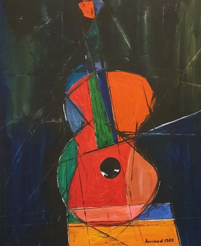 null DURIAUD Christian (né en 1944)

Guitare cubiste, 1969

Huile sur toile signée...