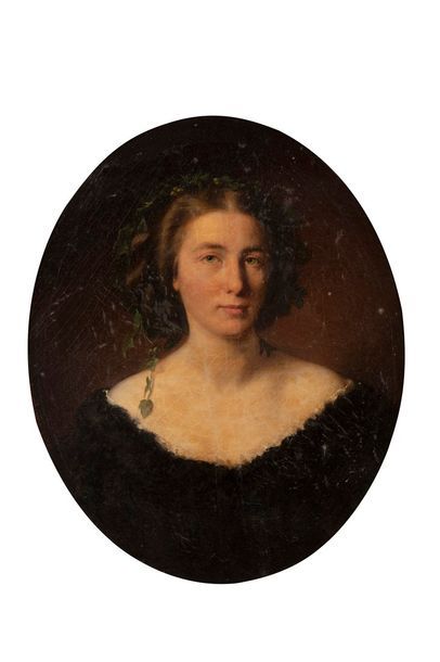 null OEKONOMOU Aristidis, 1823-1887

Jeune femme à la couronne de lierre, 1859

huile...