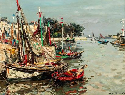 null RIGAUD Jean, 1912-1999

Honfleur, the port 1965

oil on canvas

signed lower...