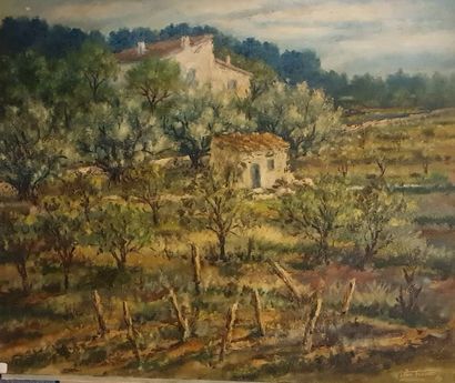 null TISOT Félix (1909-1979)



Couleurs de Provence, 1969

Huile sur toile signée...