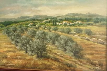 null TISOT Félix (1909-1979)



Procession of the Olive Trees

Oil on canvas signed...