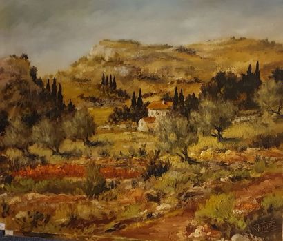 null TISOT Félix (1909-1979)



Provencal landscape

Oil on canvas signed lower right...