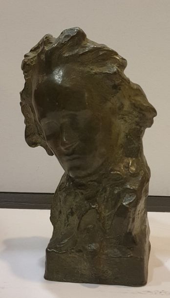 null FOURNIER DES CORATS Pierre (1884-?) 

Portrait de Beethoven 1913

Sculpture...