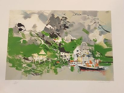 null RODDE Michel (1913-2009)

Port de Norvège

Lithographie couleur, signé en bas...