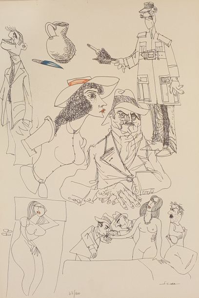 null SCOLA Ettore (1931-2016)

Character composition

Two lithographs signed lower...