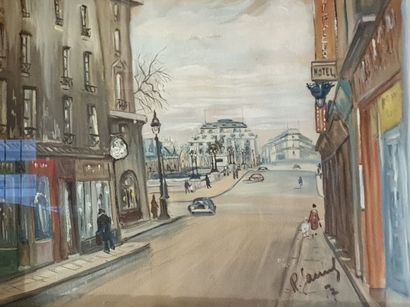 null ECOLE MODERNE

La Samaritaine, 57

aquarelle,datée et signature peu lisible...