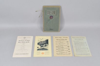 null ROLLAND & PILAIN lot :

Catalogue en français 1914 S.A. des étab. Rolland et...