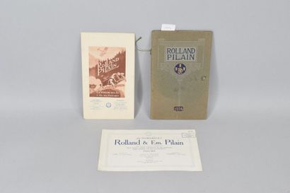 null ROLLAND & PILAIN lot :

Catalogue en français 1914 S.A. des étab. Rolland et...