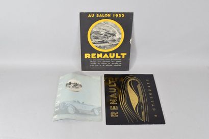 null RENAULT 3 plaquettes années 30 :

RENAULT 1897-1930 livret sur l'histoire du...