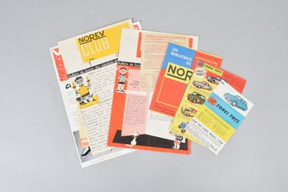 null Lot de catalogues de voitures miniatures (jouets) :

NOREV CLUB bulletins 1-1963...