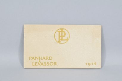 null PANHARD & LEVASSOR

French catalogue of 1914, 24p. Imp. Created, Corbeil.

Dim...