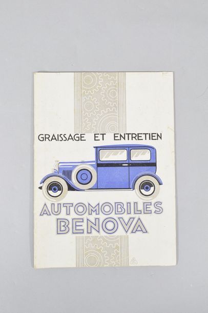 null BENOVA

Notice en français " Graissage et entretien automobiles Benova " 20p.,...