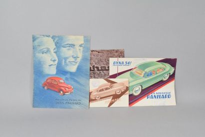 null PANHARD

4 commercial documents ;

Flyer Dyna 54 a big car! 8 p. Imp. Le Mail...