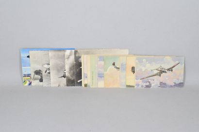 null CHARBONNEAUX Philippe (1917-1998) d'ap. 

21 cartes postales reproduisant des...