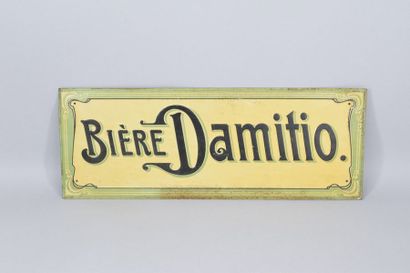 Beer DAMITIO lithographed embossed sheet...