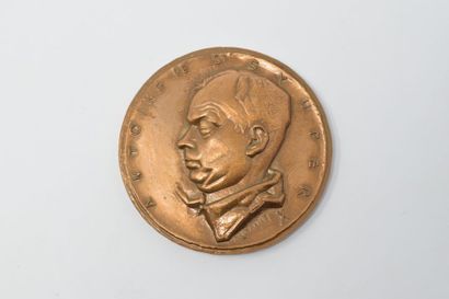null SAINT EXUPERY Antoine (de) (1900-1944)

Médaille en bronze 

Avers : buste de...