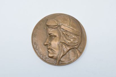 null HILSZ Maryse (1901-1946)

Médaille en bronze 

Avers : buste de profil gauche....