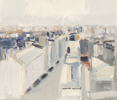 Roger MÜHL Roger MÜHL, 1929-2008

The roofs of Paris

gouache, signed lower right

30,5x35...