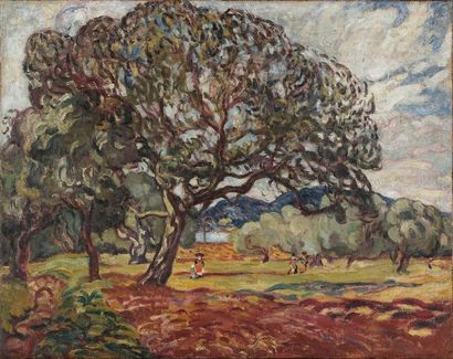 Louis VALTAT Louis VALTAT, 1869-1952

In front of Agay Bay, circa 1907

oil on canvas...