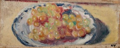 Louis VALTAT Louis VALTAT, 1869-1952

Plate of grapes, circa 1908

oil on canvas,...