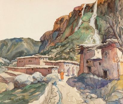 Elisabeth DANDELOT Elisabeth DANDELOT, 1898-1995

The waterfalls of the Zaouia of...