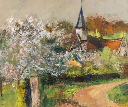 René Charles BELLANGER René Charles BELLANGER, 1895-1964

Spring in Normandy

oil...