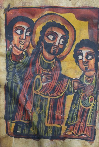 null COPTE, ETHIOPIE 

Deux livres de prières avec enluminures 

