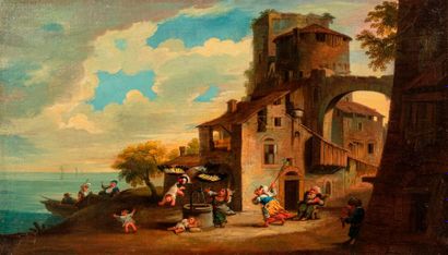 null BOCCHI FAUSTINO (Attribué à) 

Brescia 1659 - id. ; 1741 

Enlèvement d'un petit...