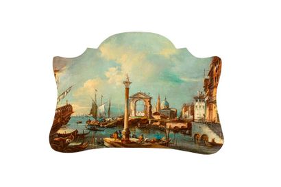 null GUARDI FRANCESCO (Suite de) 

Venise 1712 - id. ; 1793 

Vue de fantaisie de...