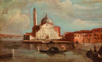 null TIRONI FRANCESCO (School of) 

Venice 1745 - id.; 1797 

The Church of San Giorgio...