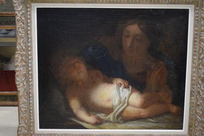 null RENI Guido (Ecole de)

1575 - 1642



La Vierge adorant l'enfant Jésus endormi...