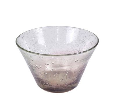 null BIOT GLASSWARE

Conical cup in pink-white bubble glass (internal fele)

in the...