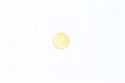 Pièce en or de 10 francs Coq Marianne (1908).

B...