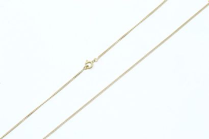 null 18k (750) yellow gold chain with chain link.

Neck size: 50 cm - Weight: 3.95...