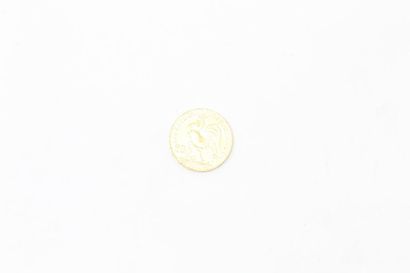null Gold coin of 20 francs Coq Liberté, égalité, fraternité (1913).

APC to SUP.

Weight:...