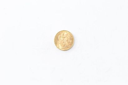 null 20 franc gold coin Génie IIIè République (1898 A)

APC. 

Weight: 6.45 g. 