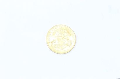null 20-dollar gold coin "Liberty Head - Double Eagle" (1904).

APC to SUP.

Weight:...