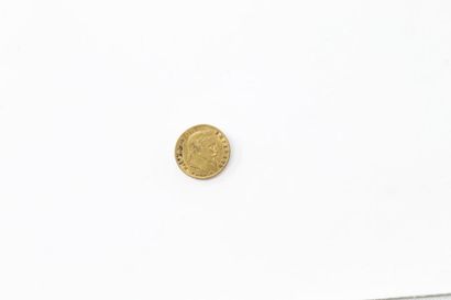 null Pièce en or de 5 francs Napoléon III - tête laurée (1866 BB)

TTB 

Poids :...